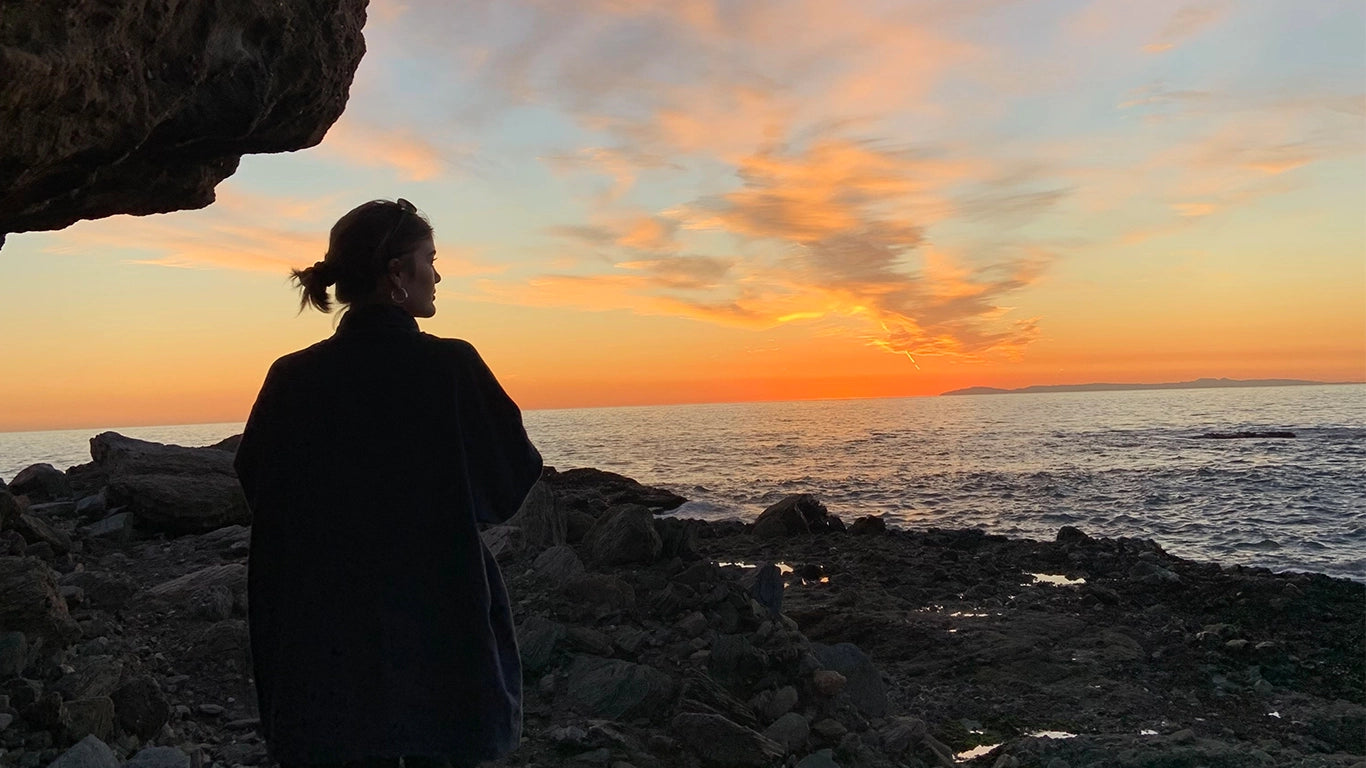 Picture of BONKI Founder Noelle at Sunset